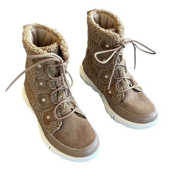 Sorel Women's Explorer II Joan Cozy Boot - Delta/Fawn Size 8/Eu 39 - Picture 1 of 13